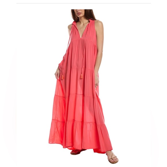 NWT Vince Camuto
Women's Tiered Maxi Dress Swim Cover-Up size Large - Picture 1 of 5